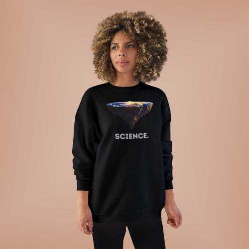 Flat Earth Theory - Crewneck Sweatshirt