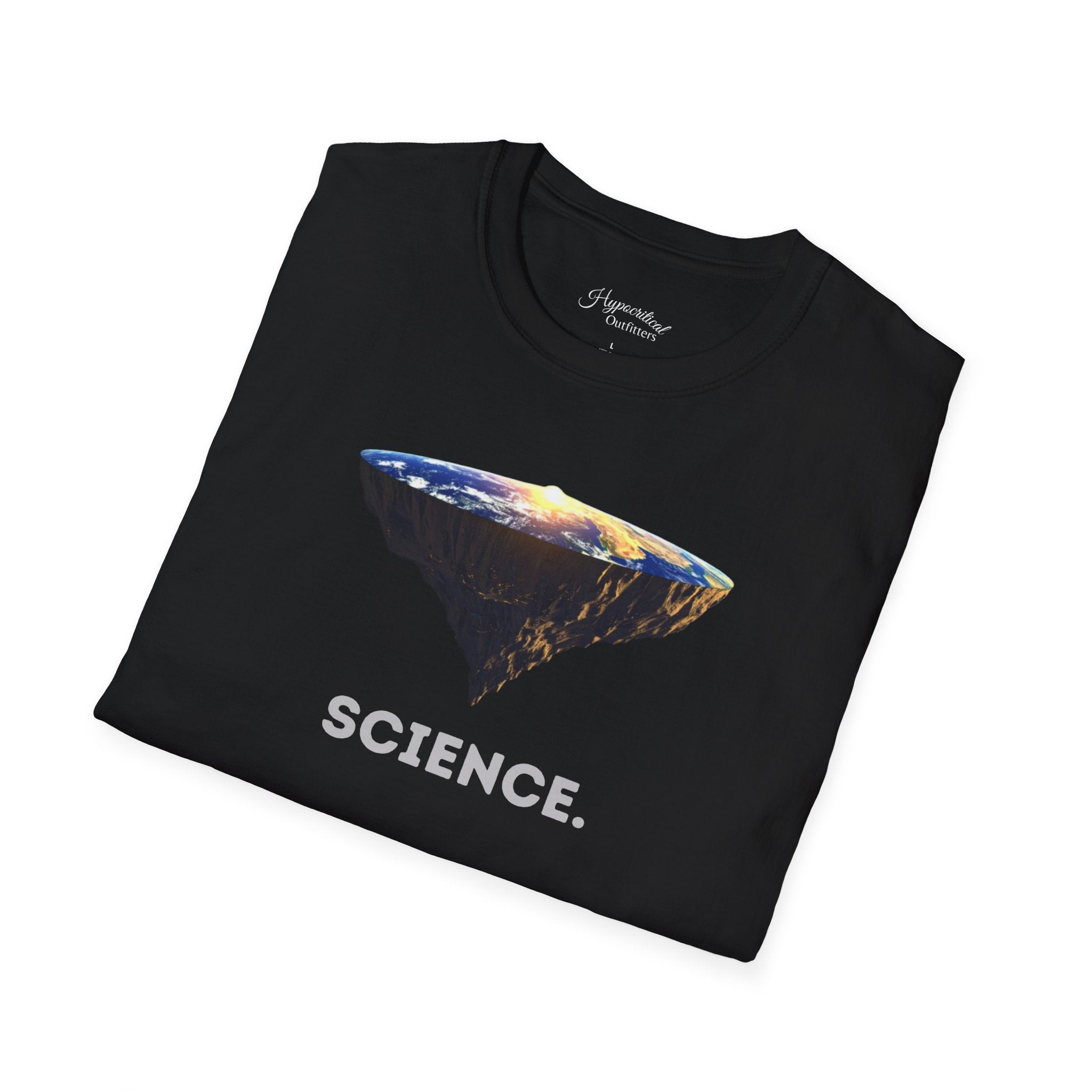 Flat Earth Theory - Soft Style T-Shirt