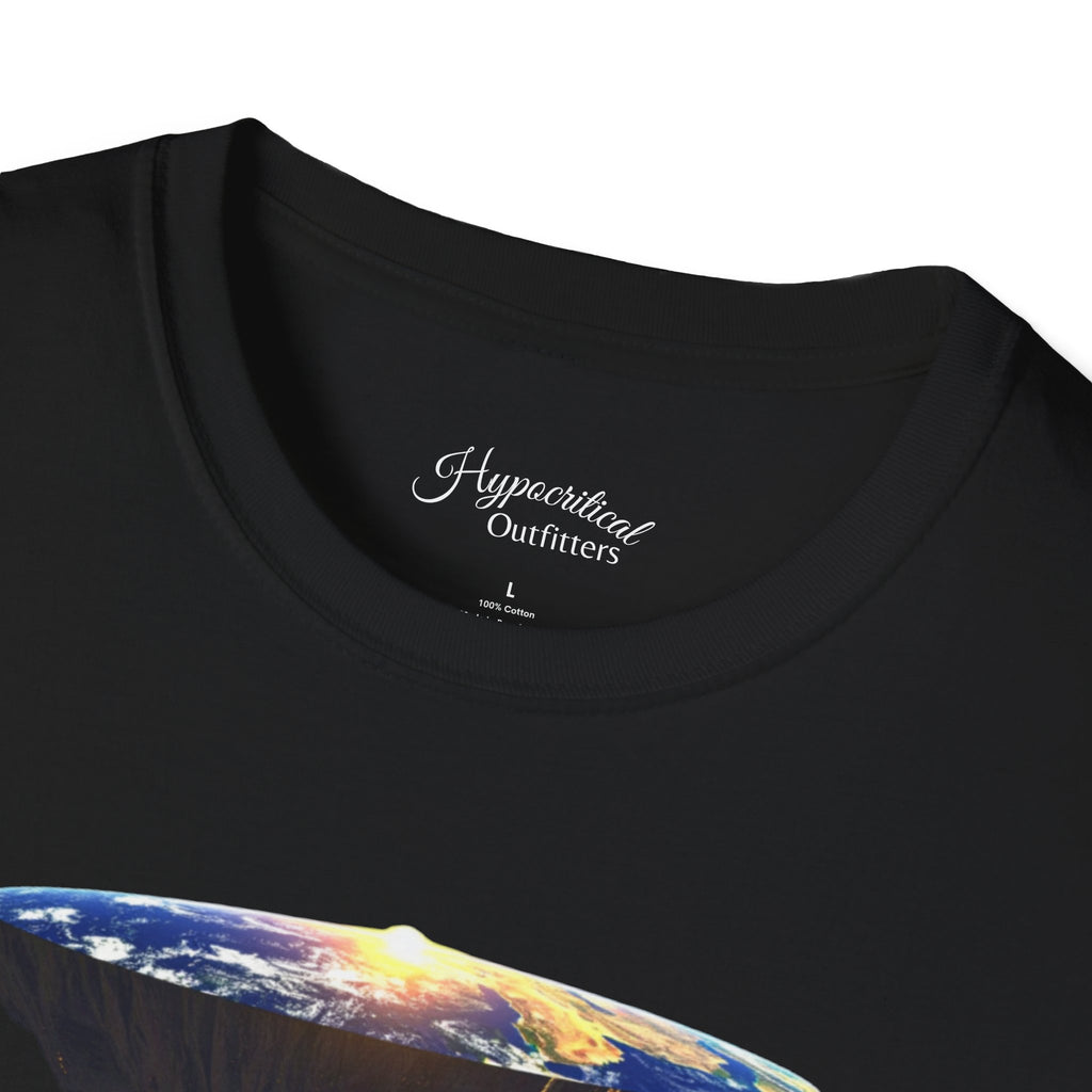 Flat Earth Theory - Soft Style T-Shirt