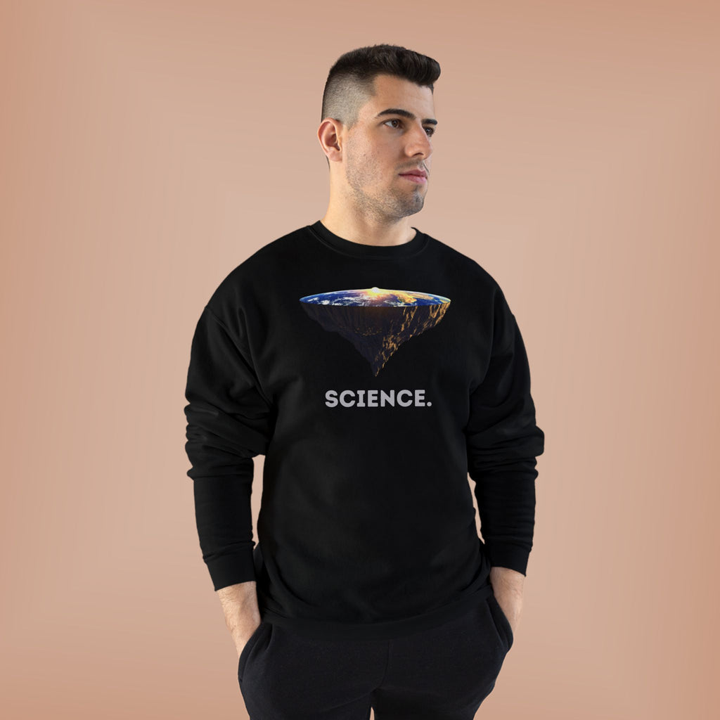 Flat Earth Theory - Crewneck Sweatshirt