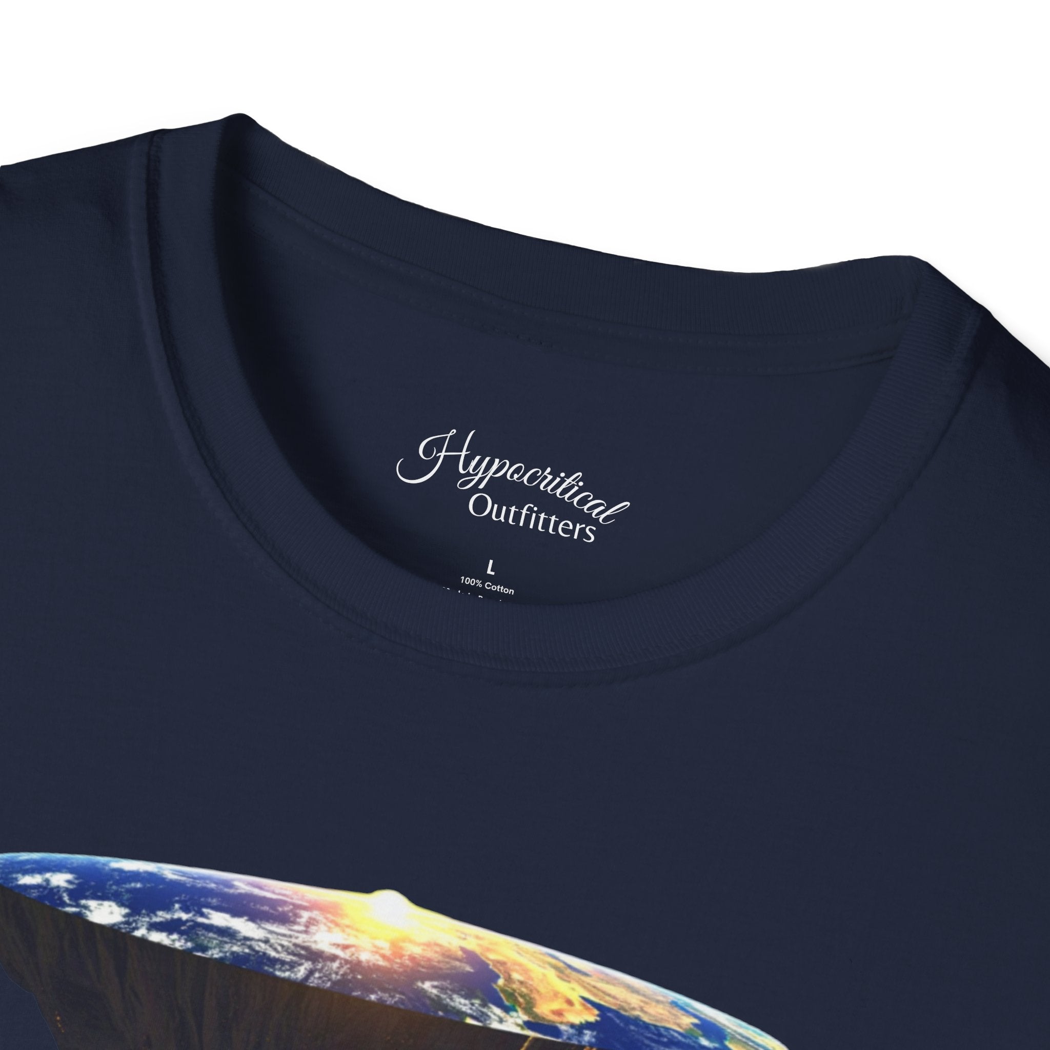 Flat Earth Theory - Soft Style T-Shirt