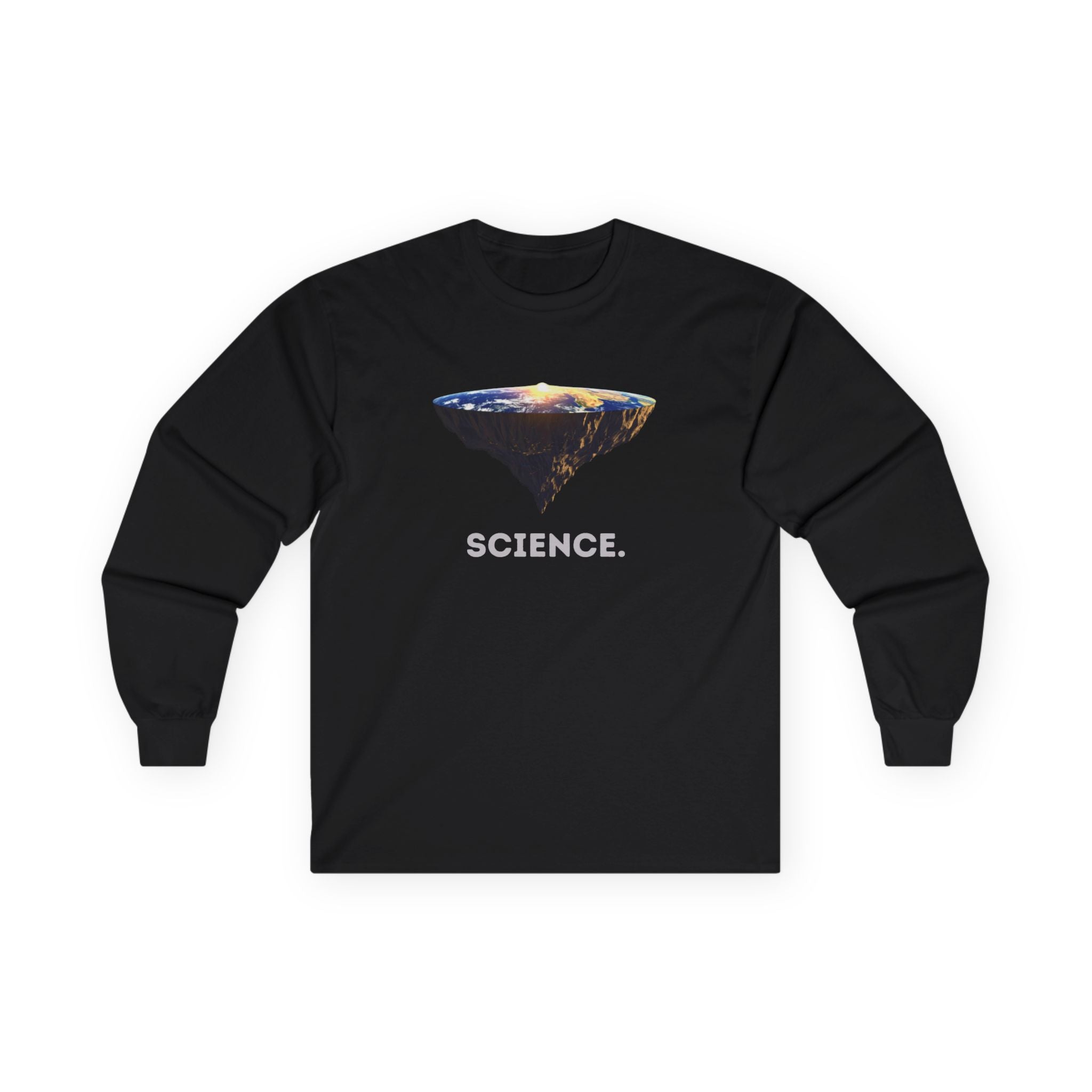 Flat Earth Theory - Long Sleeve Shirt