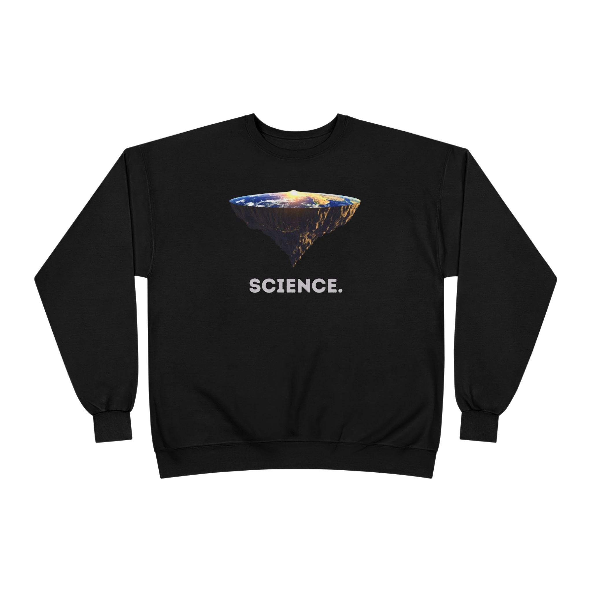 Flat Earth Theory - Crewneck Sweatshirt