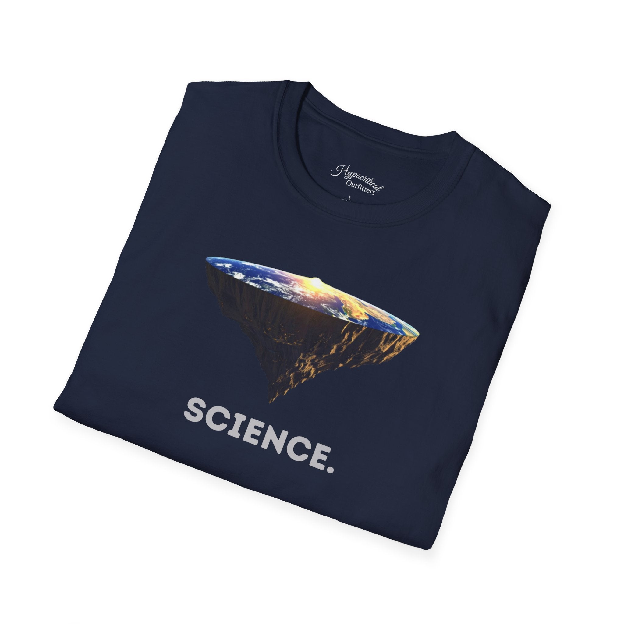 Flat Earth Theory - Soft Style T-Shirt